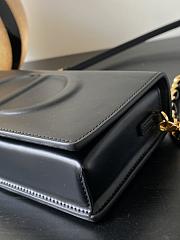 Fortok Dior CD Signature Mini Bag in Black 21x11x5cm - 4