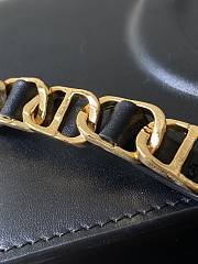 Fortok Dior CD Signature Mini Bag in Black 21x11x5cm - 2