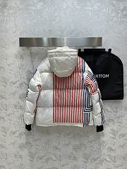 Fortok Louis Vuitton Stripes Puffer Jacket   - 6
