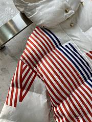 Fortok Louis Vuitton Stripes Puffer Jacket   - 2