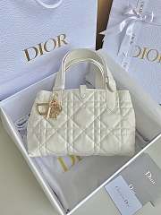 Fortok Dior Toujours Bag in White 23×15×15cm - 1