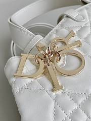 Fortok Dior Toujours Bag in White 23×15×15cm - 6