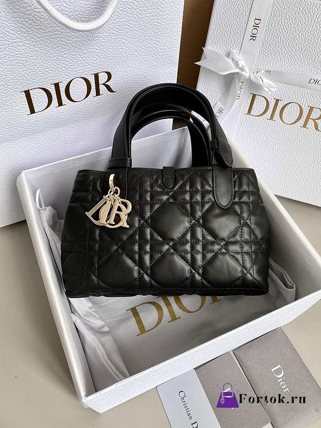 Fortok Dior Toujours Bag in Black 23×15×15cm - 1