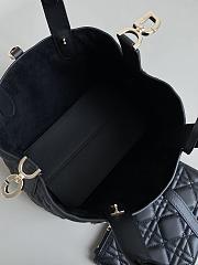 Fortok Dior Toujours Bag in Black 23×15×15cm - 6