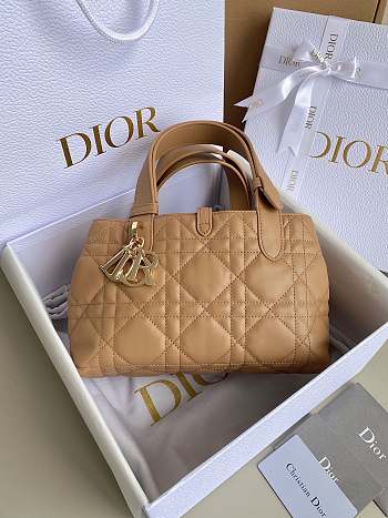 Fortok Dior Toujours Bag in Brown 23×15×15cm