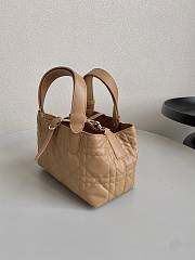 Fortok Dior Toujours Bag in Brown 23×15×15cm - 4