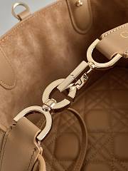 Fortok Dior Toujours Bag in Brown 23×15×15cm - 3