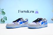 Fortok Bape A Bathing Sneakers Blue 1Q701090024 - 5