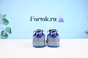 Fortok Bape A Bathing Sneakers Blue 1Q701090024 - 4