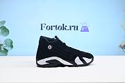 Fortok Air Jordan 14-487471-016 “Black/White” Sneakers  - 6