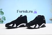 Fortok Air Jordan 14-487471-016 “Black/White” Sneakers  - 3
