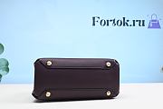 Fortok Burberry Banner Bag in Burgundy 27cm - 2