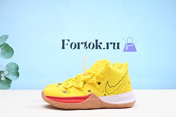 Fortok Nike SpongeBob SquarePants x Kyrie 5 ‘SpongeBob’ CJ9651-700 Sneakers