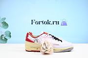 Fortok Nike Off-White X Air Jordan 2 Retro Low SP ‘White Varsity Red’ DJ4375-106 Sneakers - 6