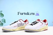 Fortok Nike Off-White X Air Jordan 2 Retro Low SP ‘White Varsity Red’ DJ4375-106 Sneakers - 4