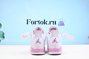 Fortok Air Jordan 4 White and Pink CT8527-116 Sneakers - 6