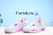 Fortok Air Jordan 4 White and Pink CT8527-116 Sneakers - 3