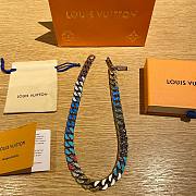 Fortok Louis Vuitton Chain Links Patches Necklace - 6