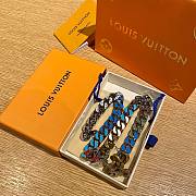 Fortok Louis Vuitton Chain Links Patches Necklace - 2