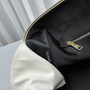 Fortok MiuMiu Leather Top-handle Bag in Black 35x13x23cm - 3