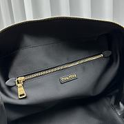 Fortok MiuMiu Leather Top-handle Bag in White 35x13x23cm - 5