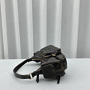 Fortok MiuMiu Gargo Hobo Bag in Sand/Coffee 21x6x12cm - 6