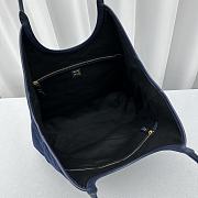 Fortok MiuMiu Shoulder Bag in Blue 38x16x30cm - 3