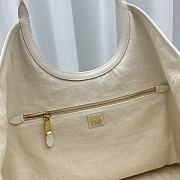 Fortok MiuMiu Shoulder Bag in Beige 38x16x30cm - 2