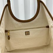 Fortok MiuMiu Shoulder Bag in Brown 38x16x30cm - 3