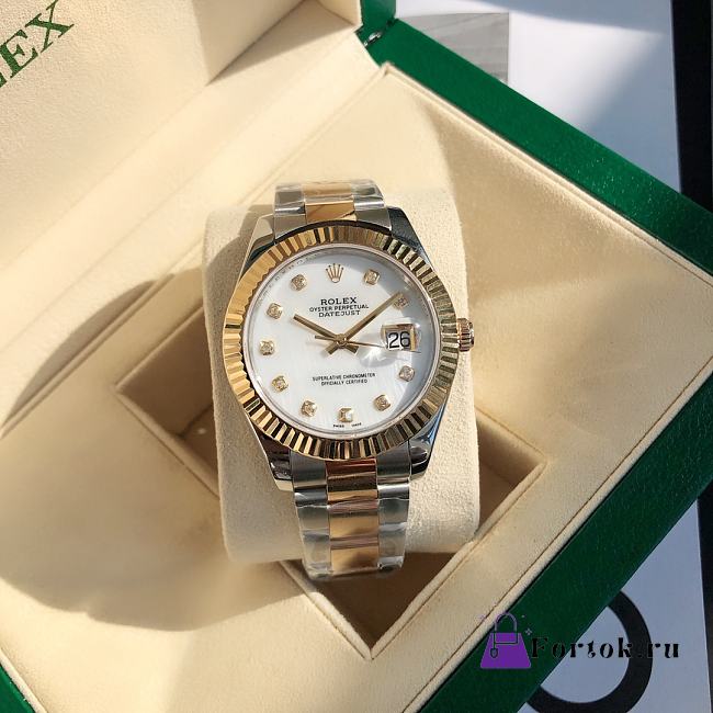 Fortok Rolex Datejust Oystersteel And Yellow Gold Watch 36mm - 1
