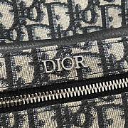 Fortok Dior Rider Backpack in Beige and Black 26x37x15cm - 3