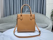 Fortok Dior CD Lock Bag in Brown 28x30x18cm - 6