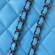 Fortok Chanel Star Handbag in Blue 22.5×22.5×6cm - 5