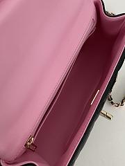 Fortok Chanel Mini CF Bag in Black AS243103401 20x7x14cm - 3