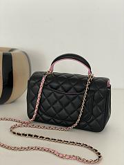 Fortok Chanel Mini CF Bag in Black AS243103401 20x7x14cm - 2