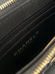 Fortok Chanel 23B Tweed Hobo Bag 23.5x15x2cm - 5