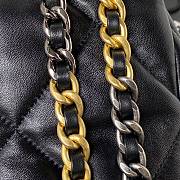 Fortok Chanel 24C Backpack  in Black 26x22x16cm - 2