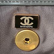 Fortok Chanel 24C Backpack in Grey 26x22x16cm - 5