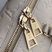 Fortok Louis Vuitton Petite Malle Souple Bag Beige M45394 20x14x7.5cm - 3