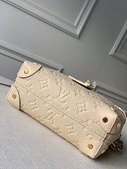 Fortok Louis Vuitton Petite Malle Souple Bag Beige M45394 20x14x7.5cm - 2