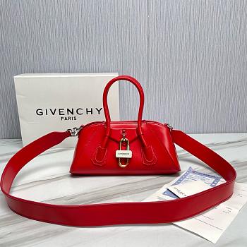 Fortok Givenchy Antigona Stretch Handbag In Red 22x12x8cm