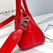 Fortok Givenchy Antigona Stretch Handbag In Red 22x12x8cm - 6