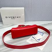 Fortok Givenchy Antigona Stretch Handbag In Red 22x12x8cm - 5