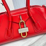 Fortok Givenchy Antigona Stretch Handbag In Red 22x12x8cm - 4