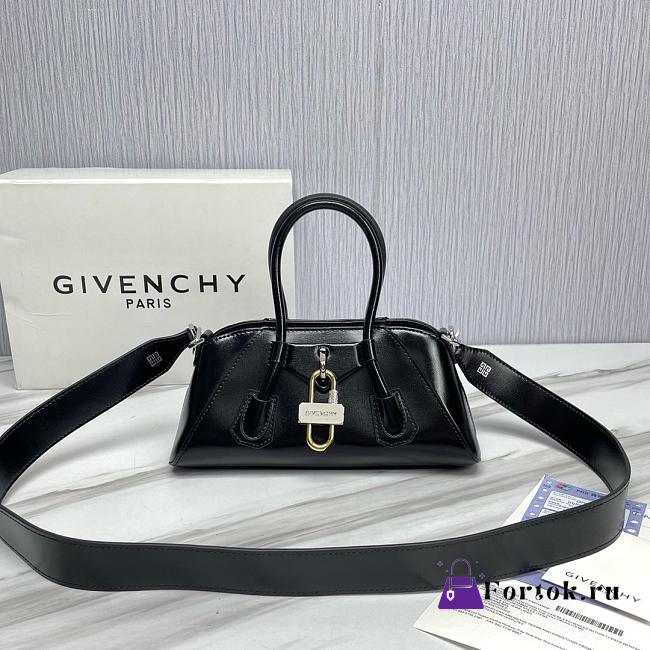 Fortok Givenchy Antigona Stretch Handbag In Black 22x12x8cm - 1