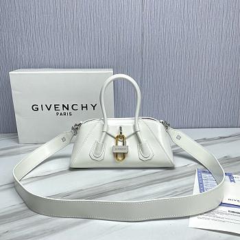 Fortok Givenchy Antigona Stretch Handbag In White 22x12x8cm