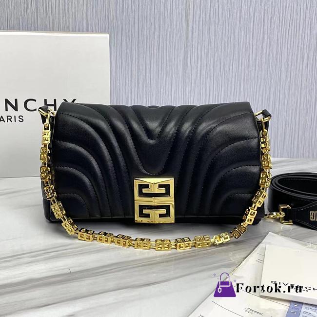 Fortok Givenchy Baguette Bag in Black 25x15x6cm - 1