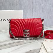 Fortok Givenchy Baguette Bag in Red 25x15x6cm - 1