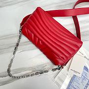 Fortok Givenchy Baguette Bag in Red 25x15x6cm - 3