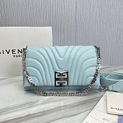 Fortok Givenchy Baguette Bag in Blue 25x15x6cm - 1